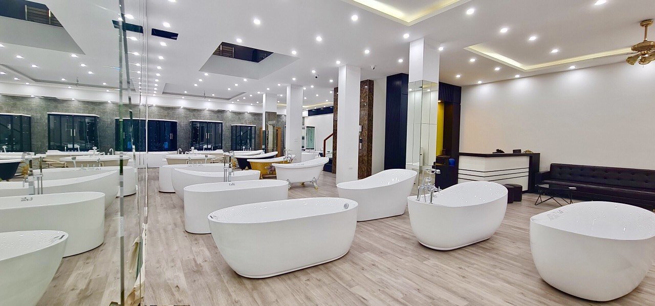 Vô vàn lựa chọn khi bạn đến với Showroom thiết bị phòng tắm cao cấp Rangos tại Hà Nội.